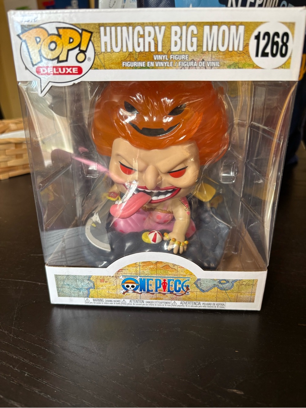 Funko Pop! Deluxe Hungry Big Mom #1268 - One Piece (Orange, Pink)